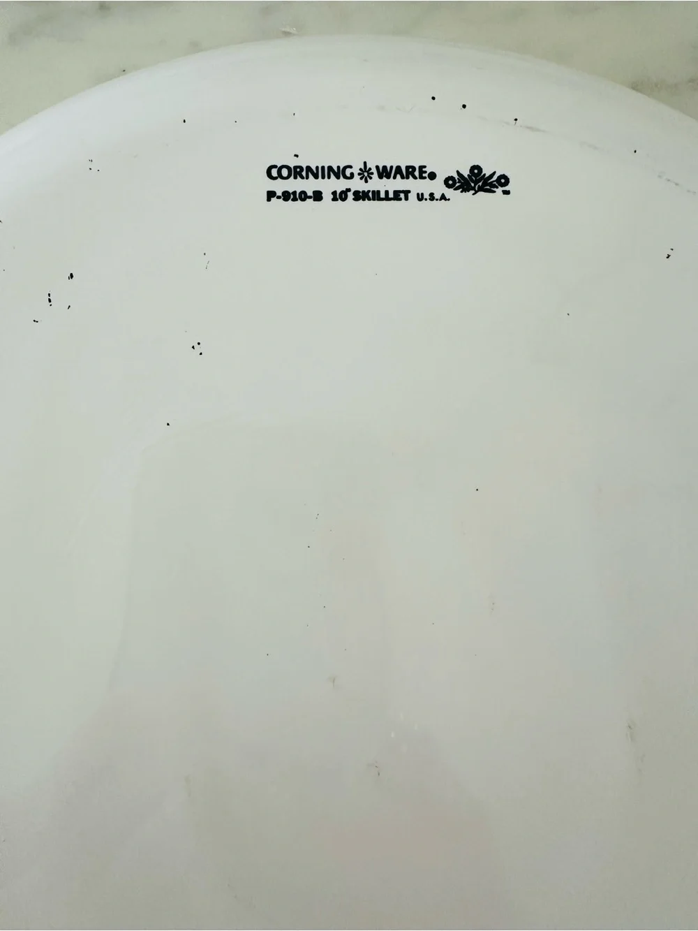 Vintage Corningware 10 inch Skillet in Blue Cornflower